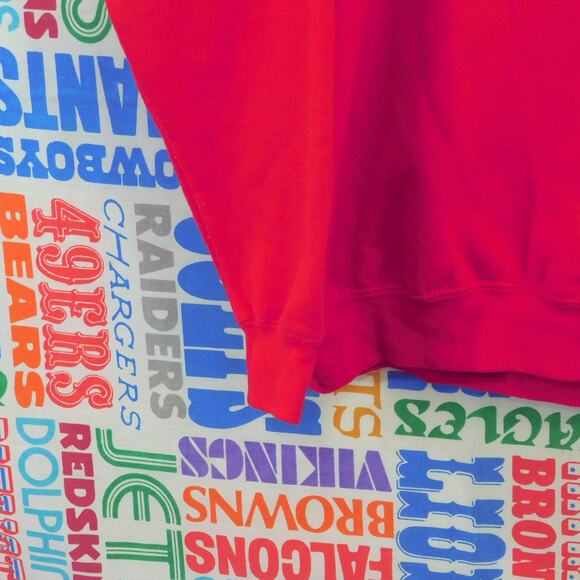 Vintage Staples Crewneck Sweatshirt Size L 90s Office Supply Red - Picture 5 of 6